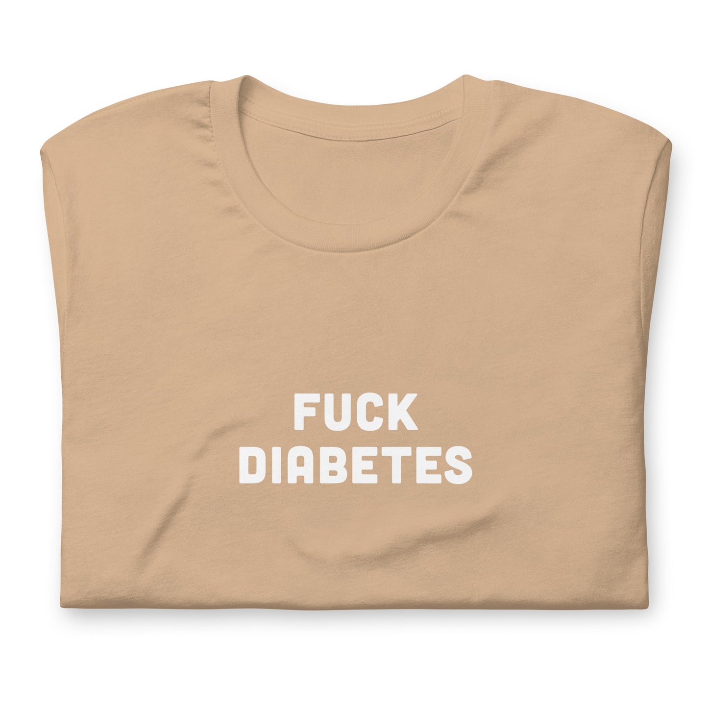Fuck Diabetes t-shirt Size S Color Black
