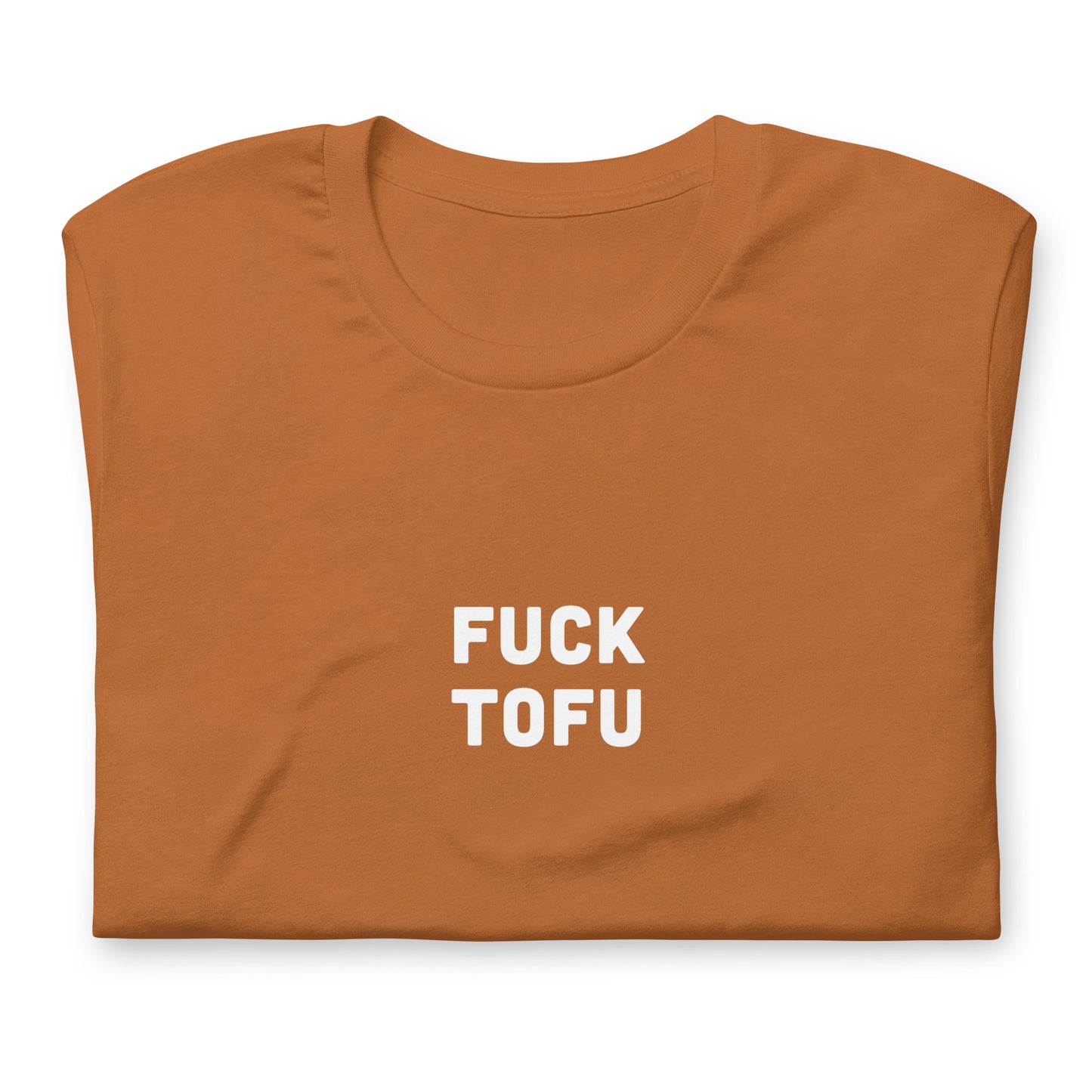 Fuck Tofu T-Shirt Size XL Color Navy