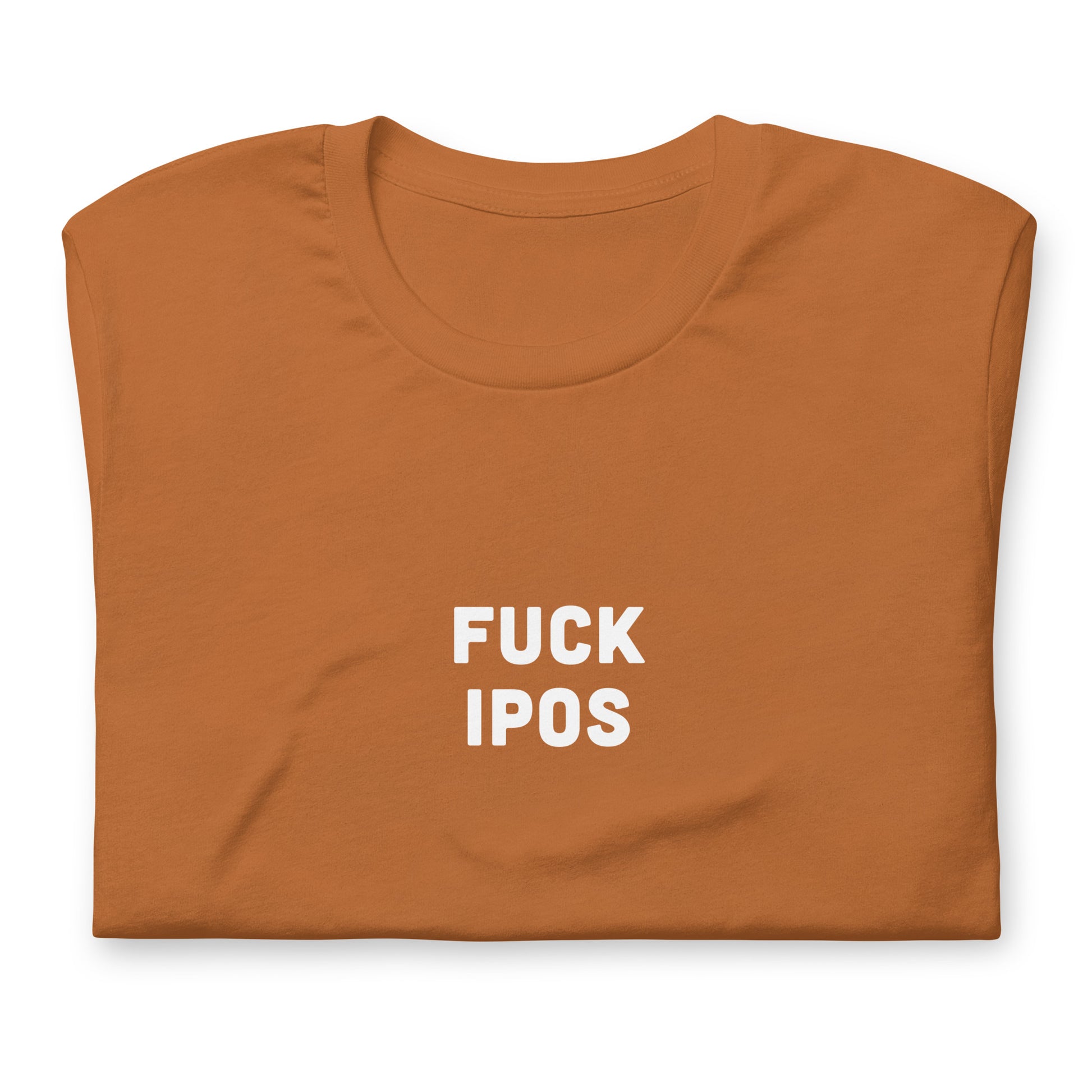 Fuck Ipos T-Shirt Size XL Color Navy