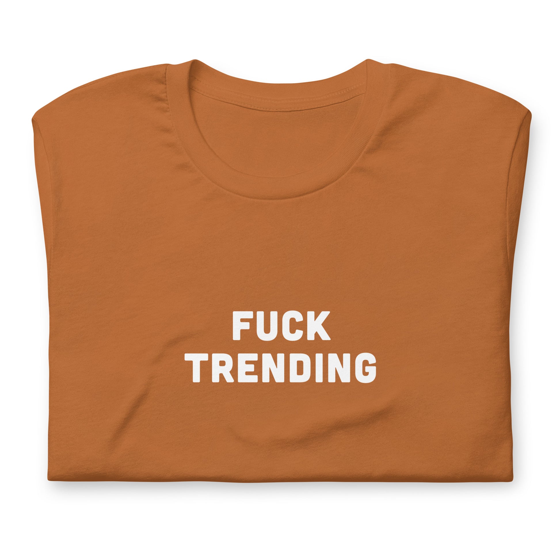 Fuck Trending T-Shirt Size XL Color Navy