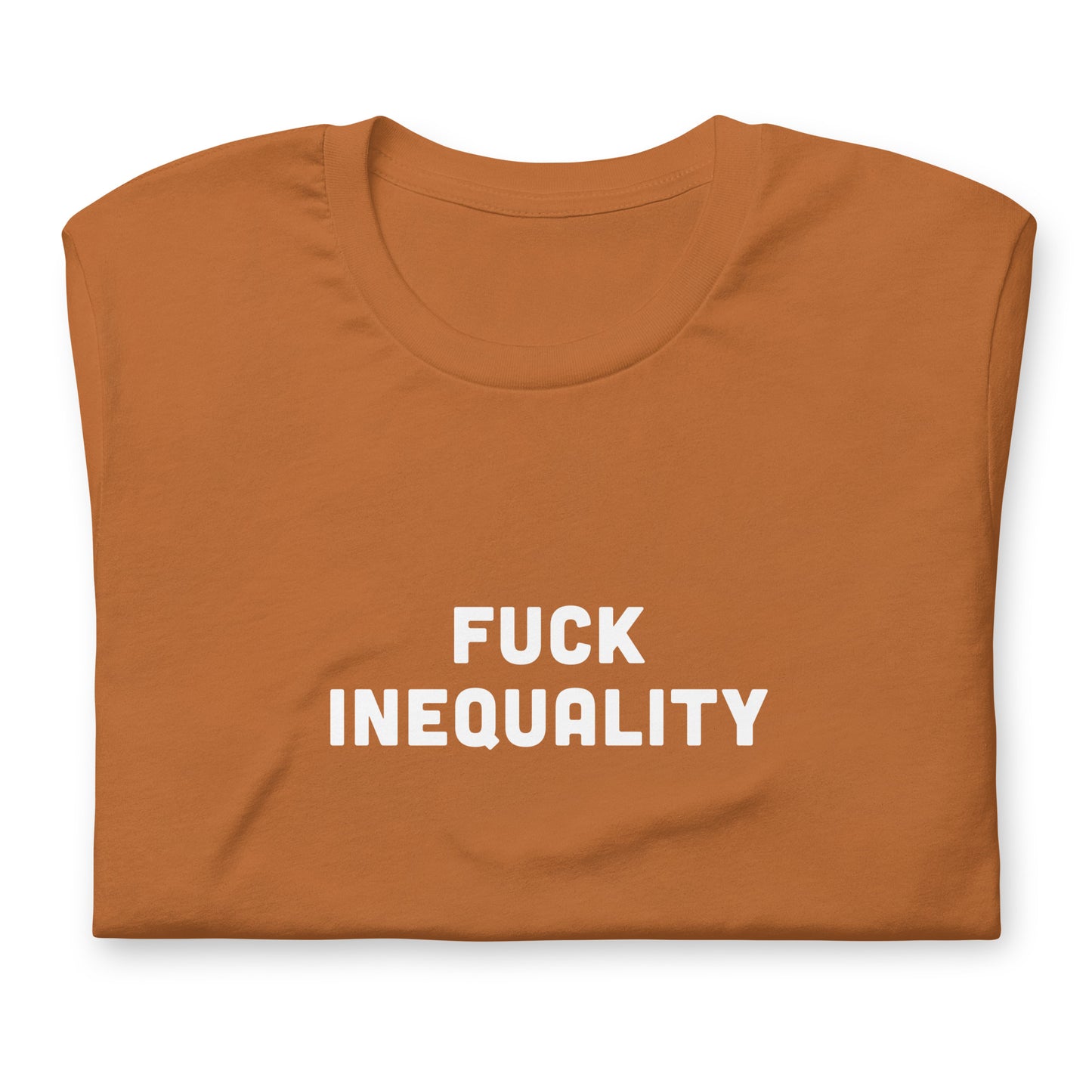 Fuck Inequality T-Shirt Size XL Color Navy