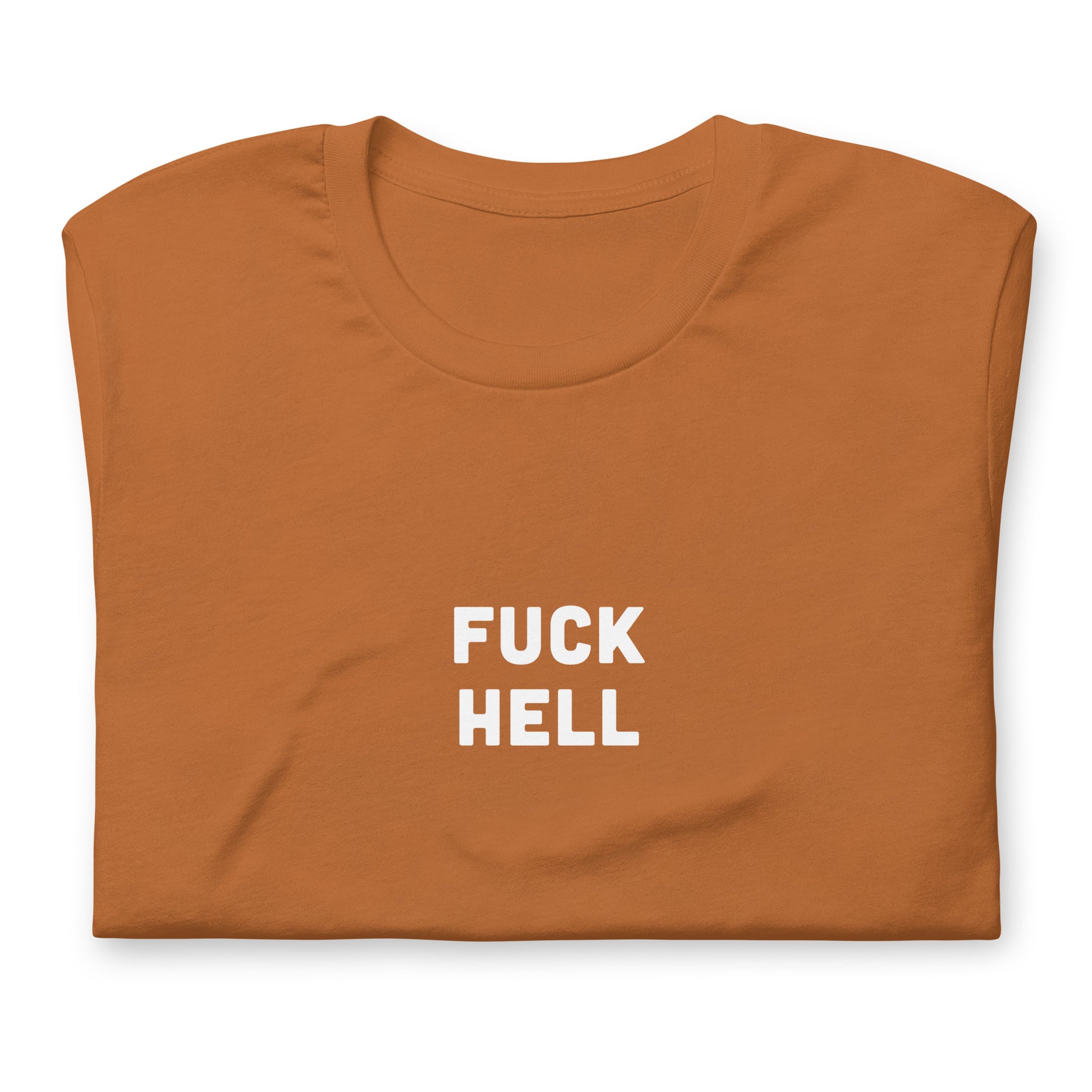 Fuck Hell T-Shirt Size L Color Navy