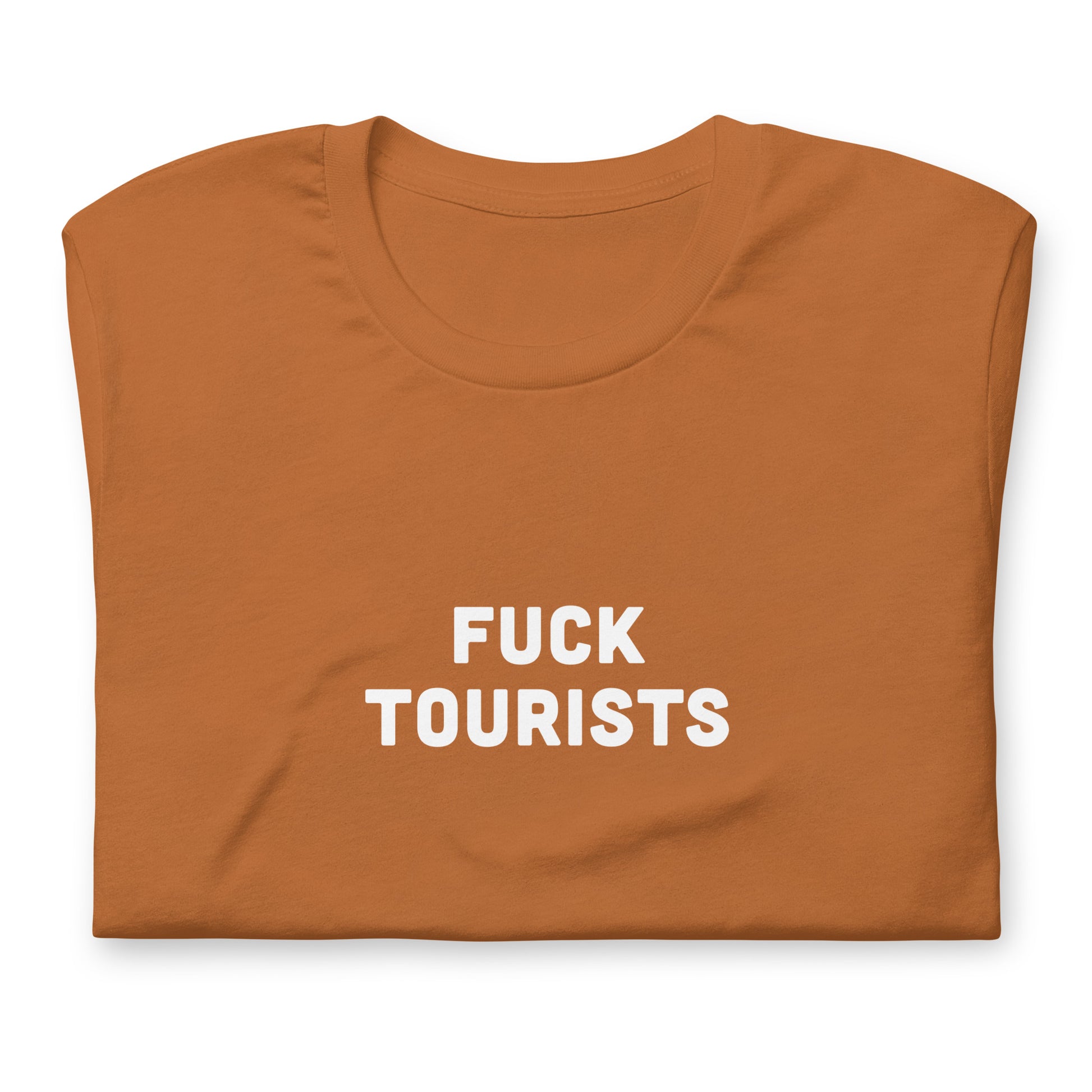 Fuck Tourists T-Shirt Size 2XL Color Navy
