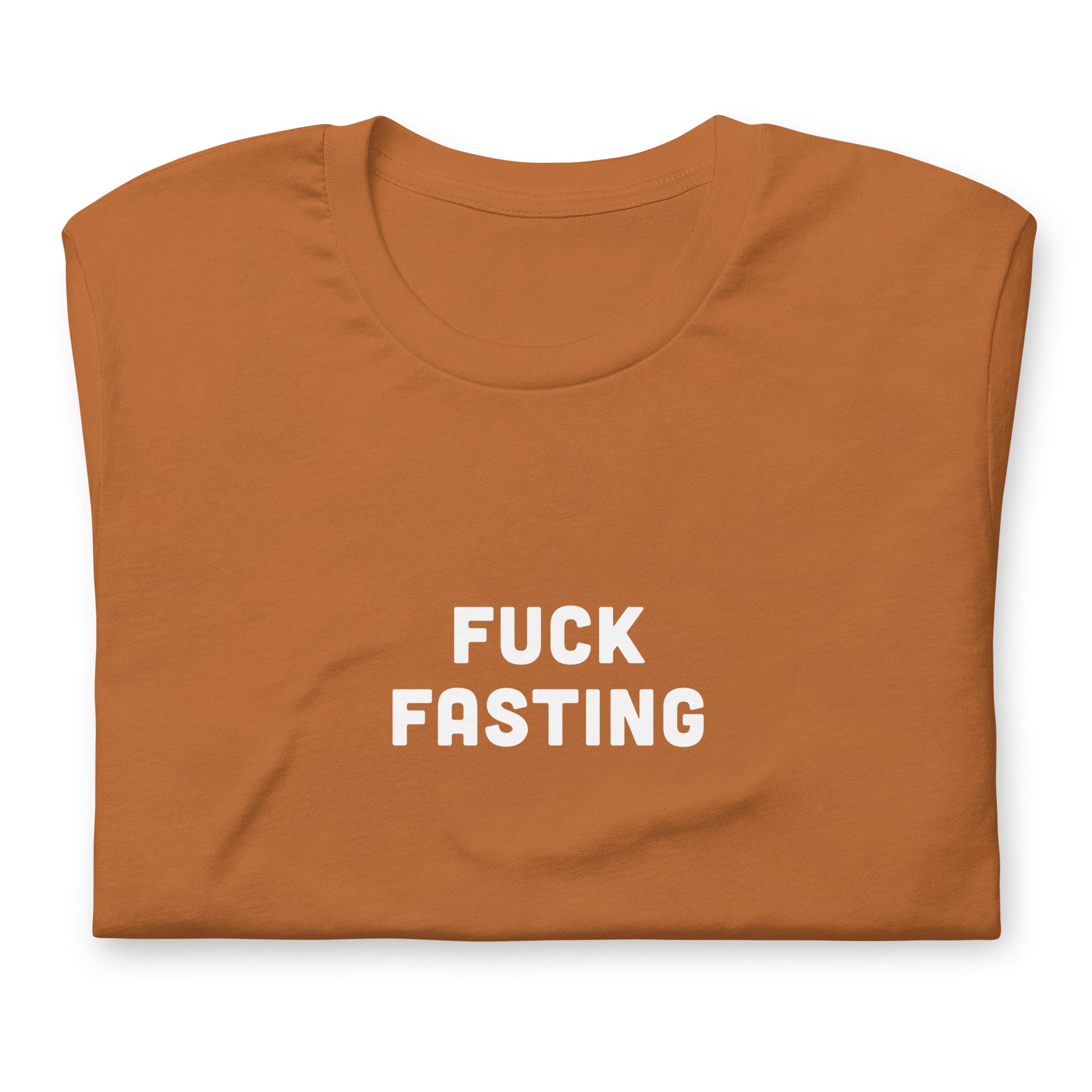 Fuck Fasting T-Shirt Size XL Color Navy