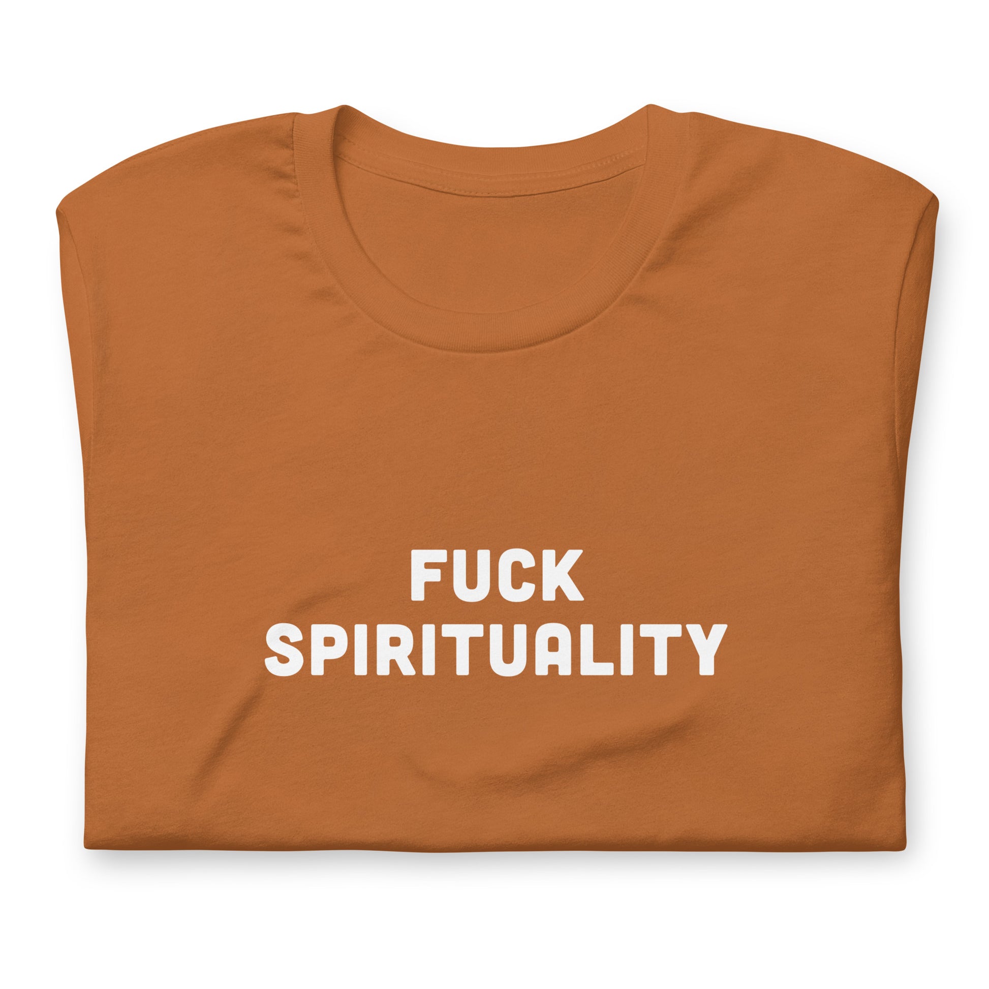 Fuck Spirituality T-Shirt Size XL Color Navy