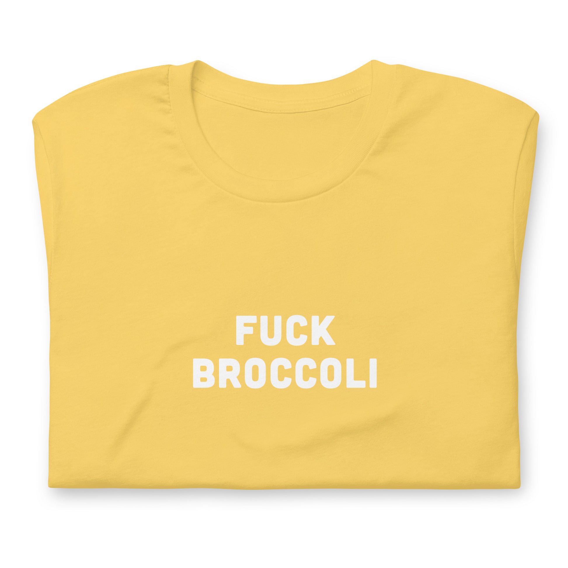 Fuck Broccoli T-Shirt Size XL Color Asphalt