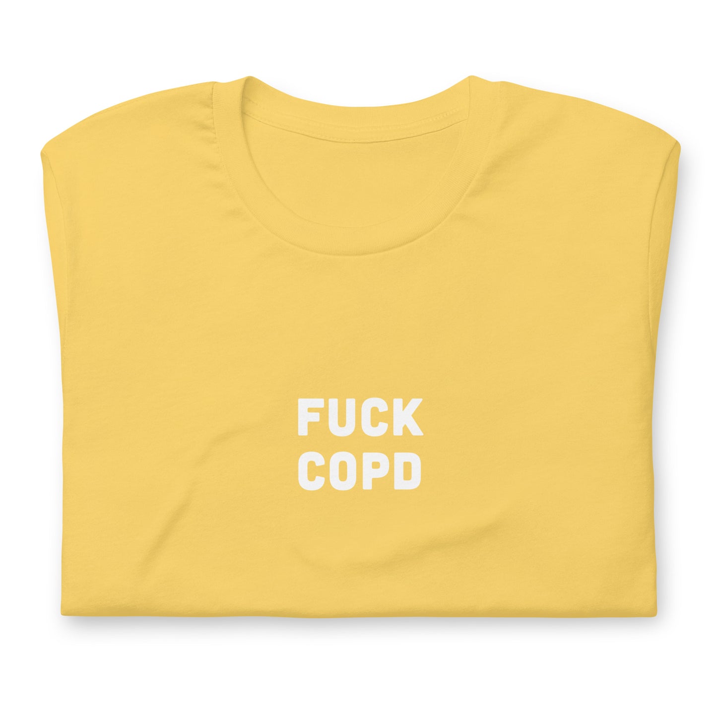 Fuck Copd T-Shirt Size XL Color Asphalt