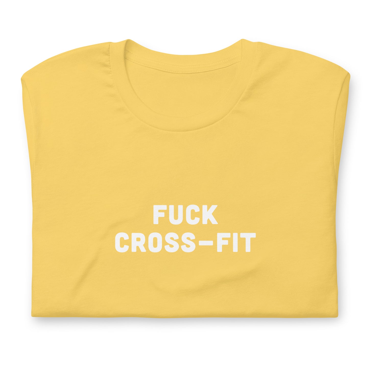 Fuck Cross Fit T-Shirt Size XL Color Asphalt