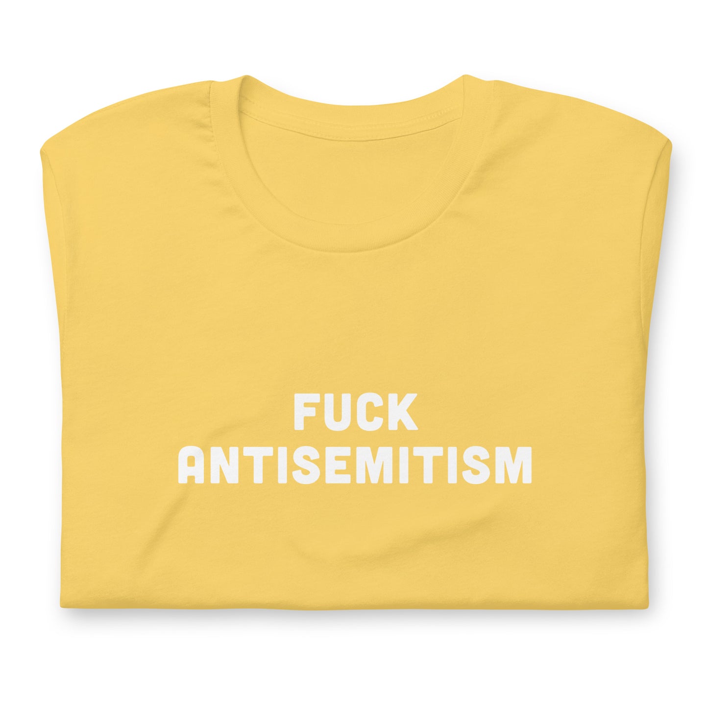 Fuck Antisemitism T-Shirt Size XL Color Asphalt