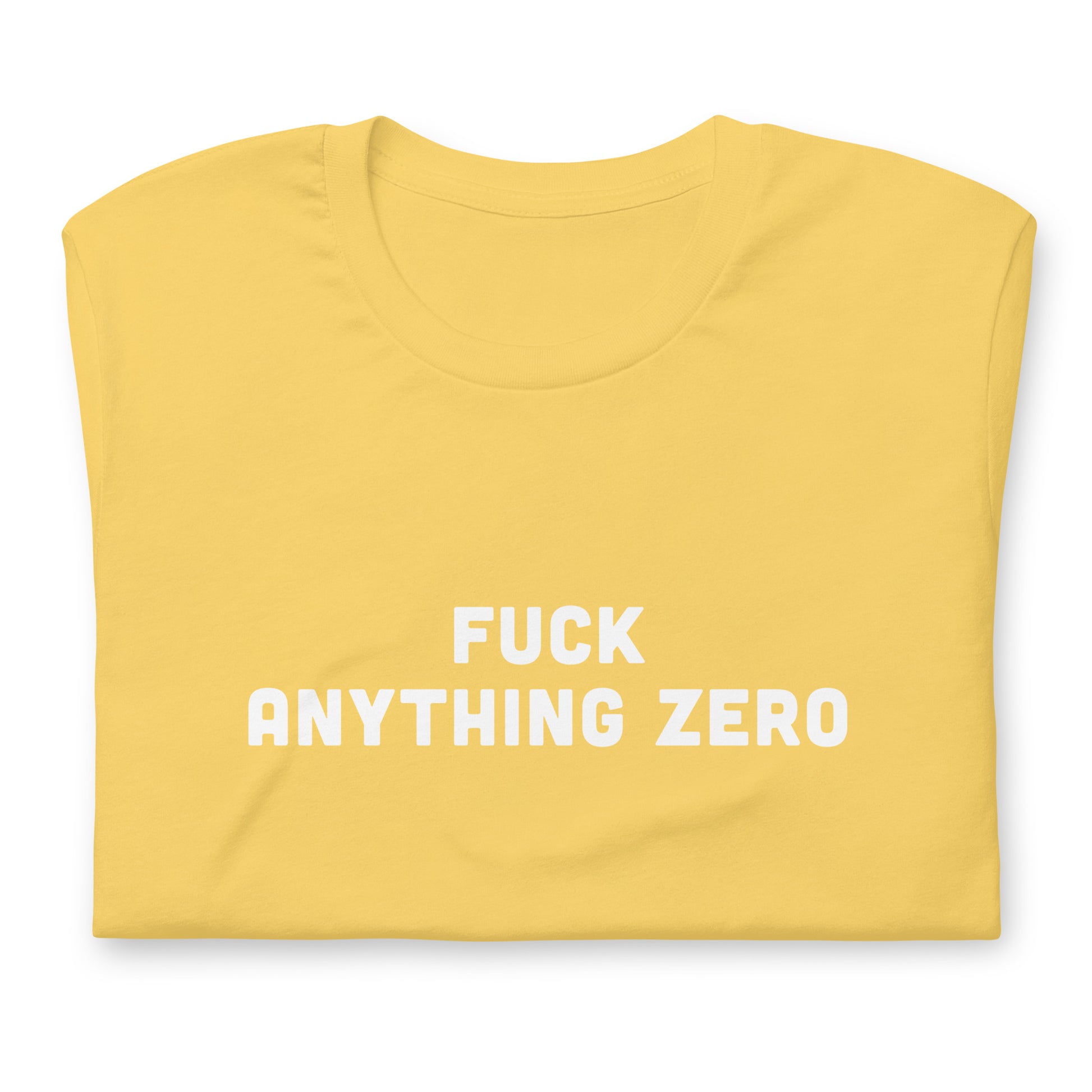 Fuck Anything Zero T-Shirt Size XL Color Asphalt