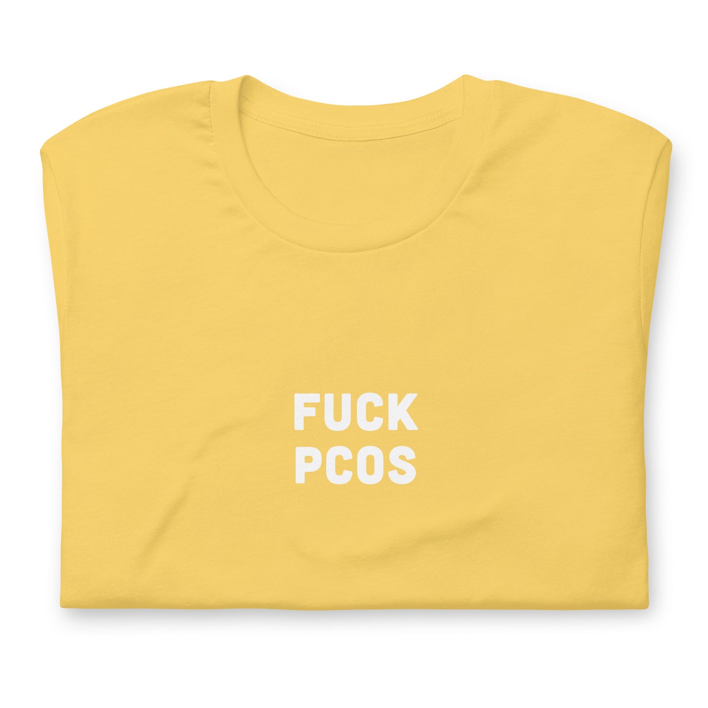 Fuck PCOS t-shirt  XL Color Asphalt
